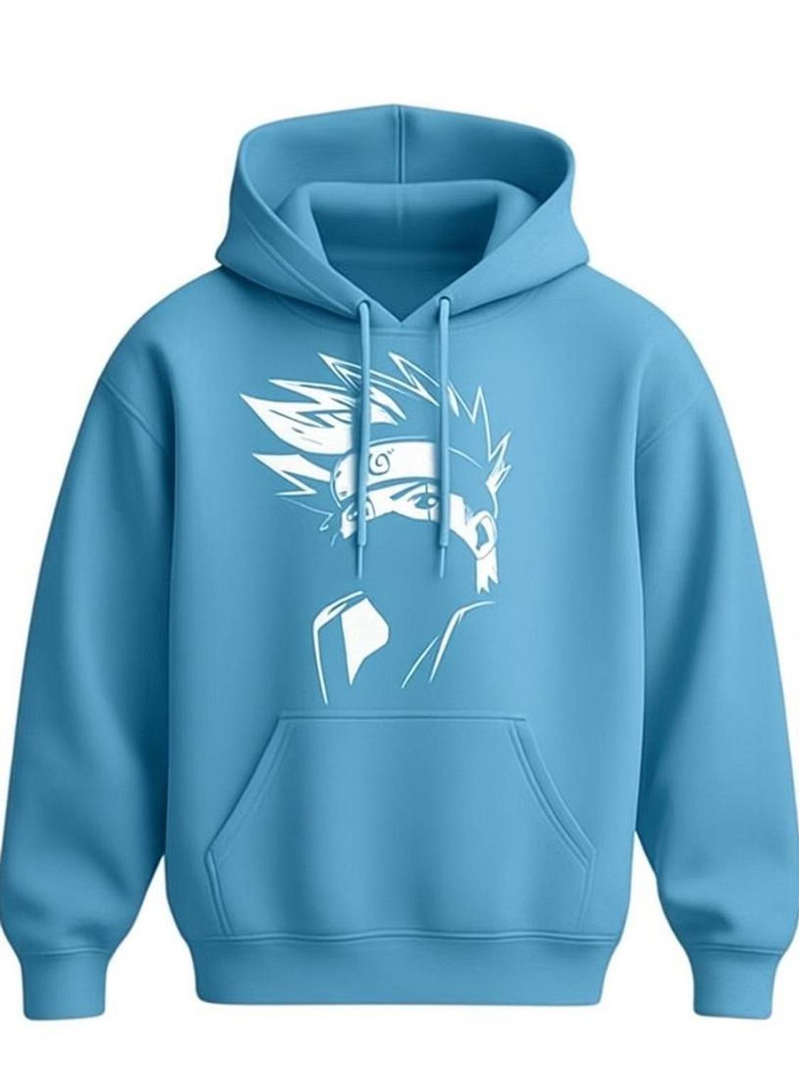 Preeo Men Full Sleeve Printed Hooded Sweatshirt - Image 1