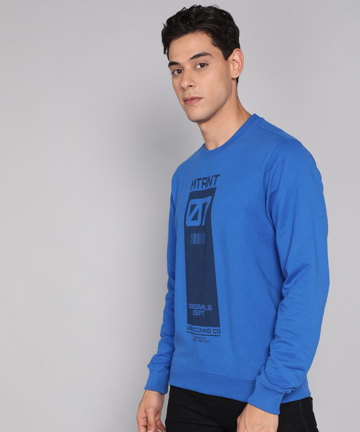 Image of METRONAUT Full Sleeve Printed Men Sweatshirt
