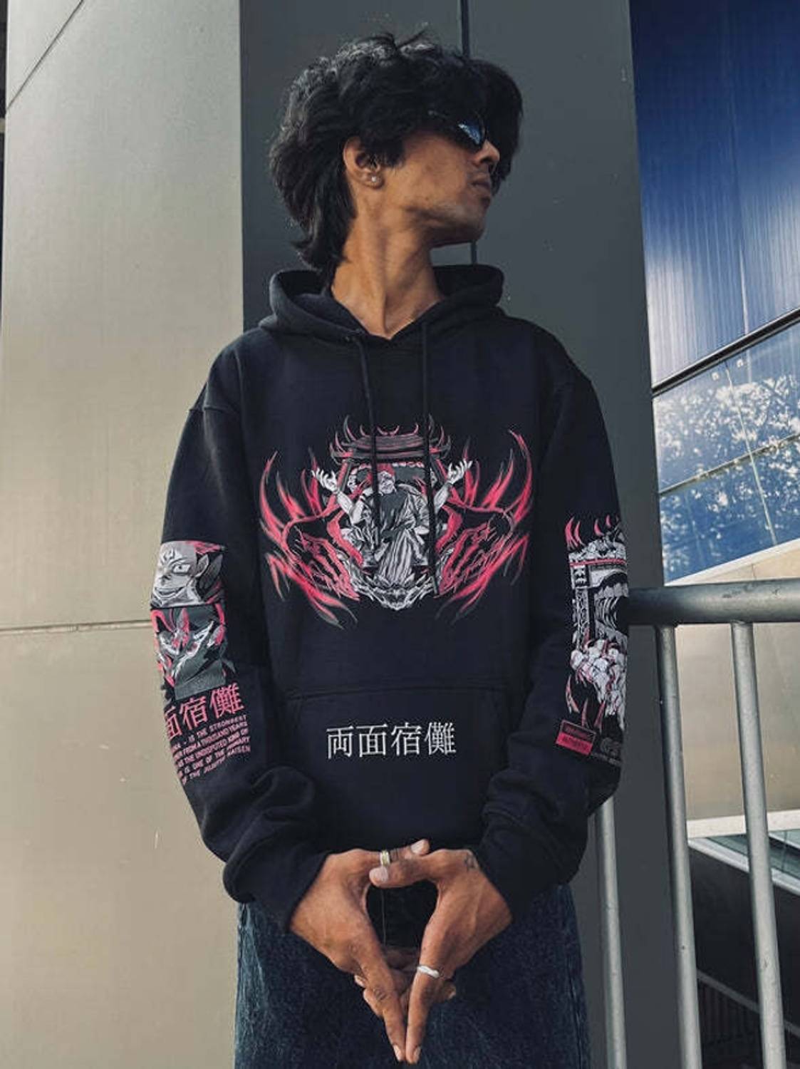 Getsetwear Full Sleeve Graphic Print Men Sweatshirt