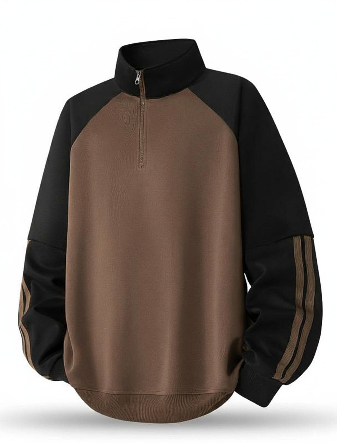 HeraDawn Full Sleeve Self Design Men Sweatshirt