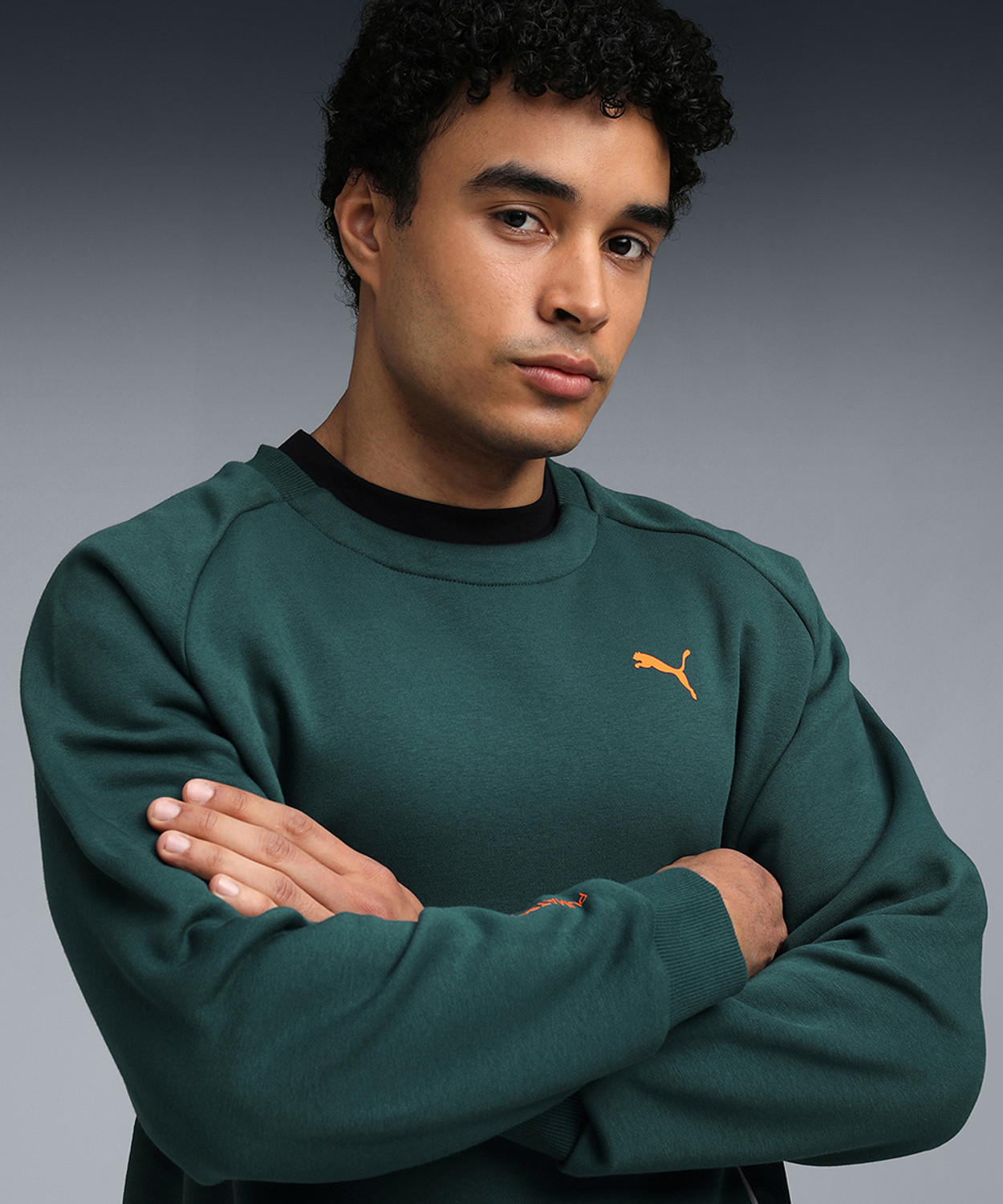 Image of PUMA Full Sleeve Solid Men Sweatshirt