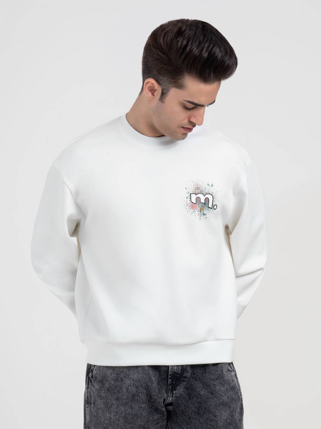 RED TAPE Full Sleeve Graphic Print Men Sweatshirt - Buy RED TAPE