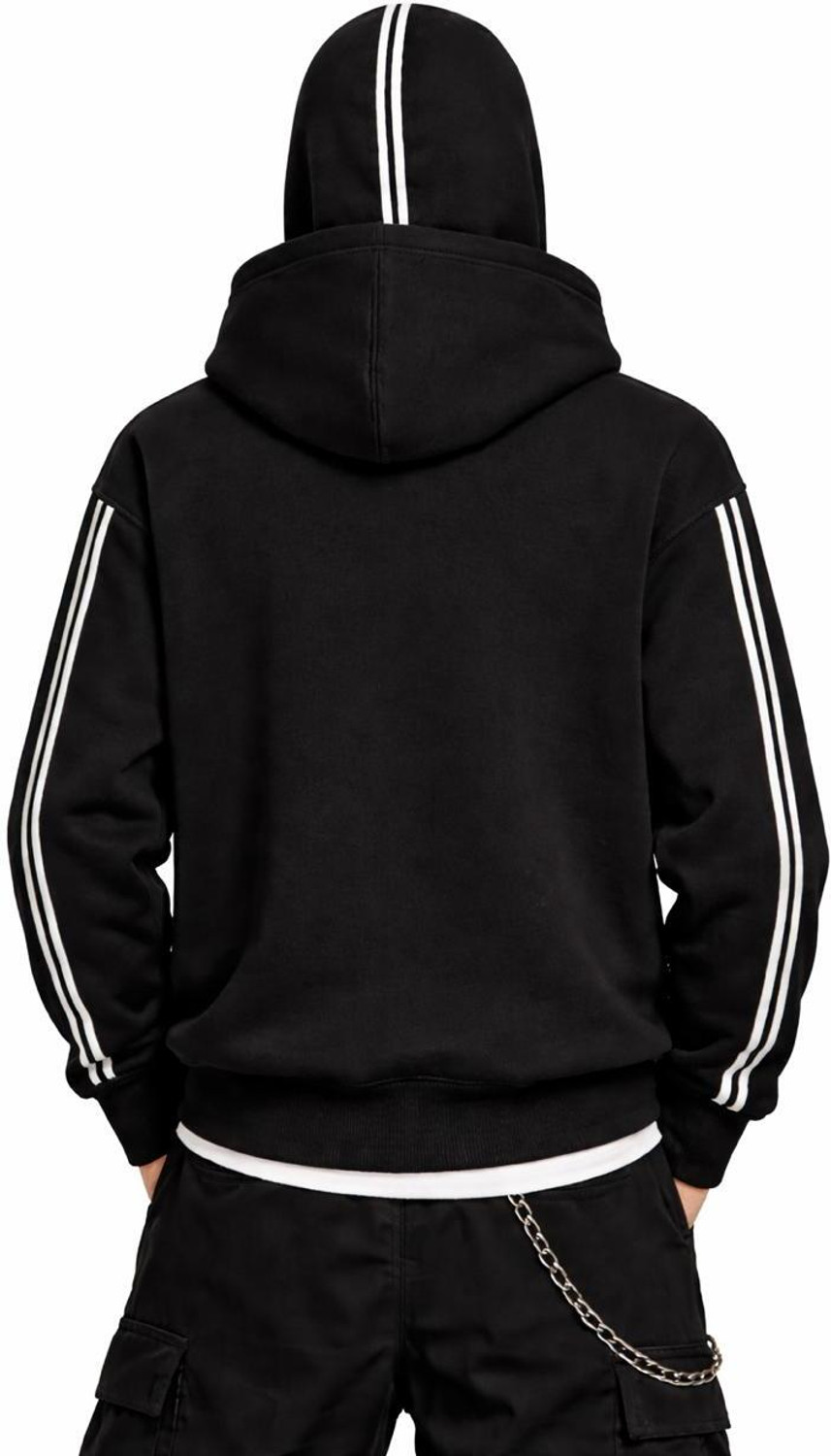 Image of Meerza Men & Women Full Sleeve Printed Hooded Sweatshirt