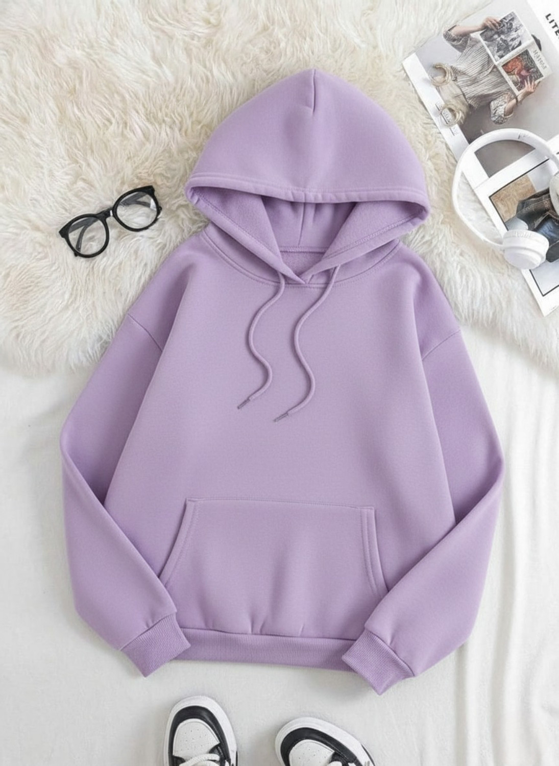 Image of Bliez Full Sleeve Solid Women Sweatshirt