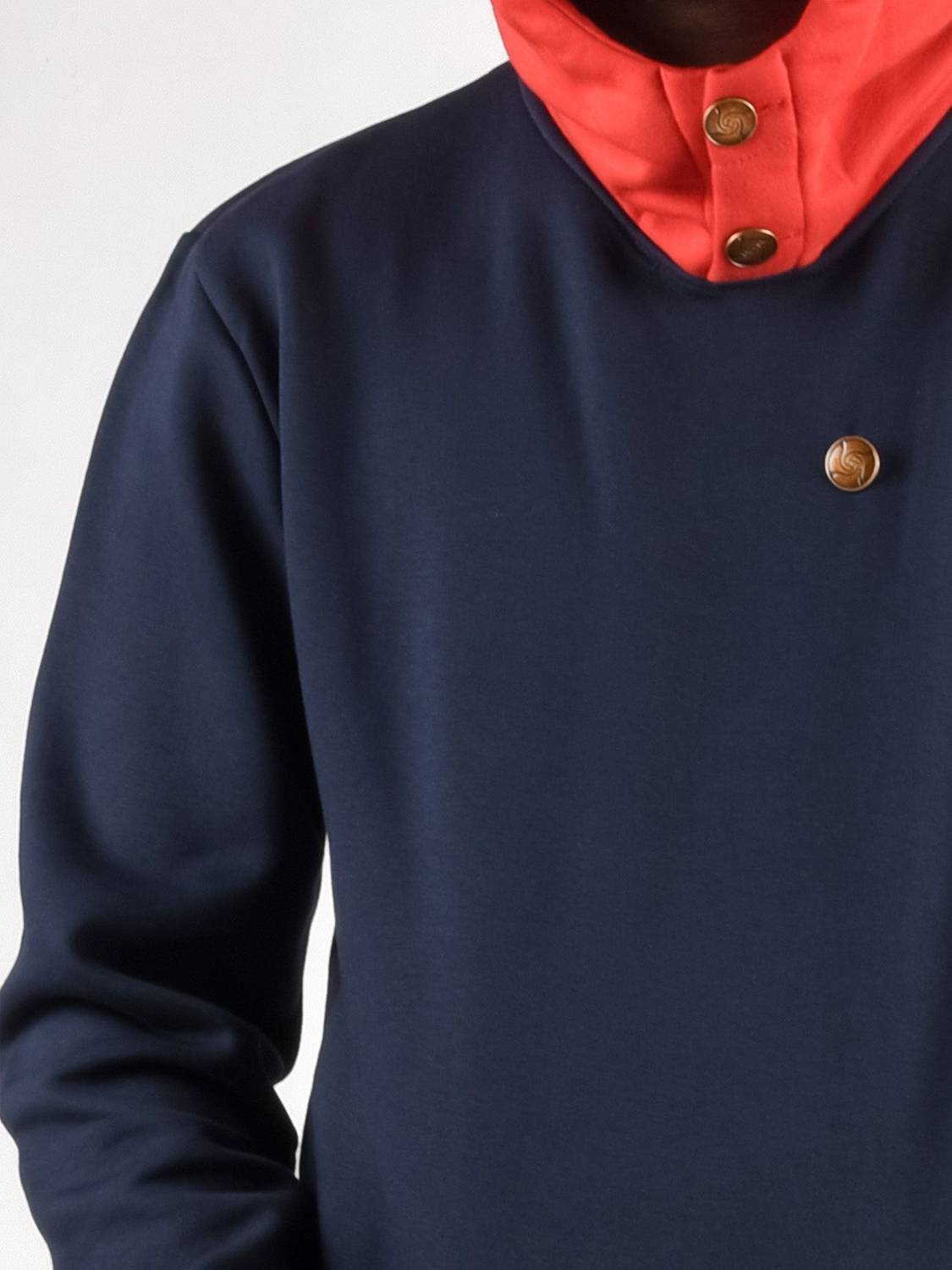 ComicSense Color Block Full Sleeve Sweatshirt - Image 4