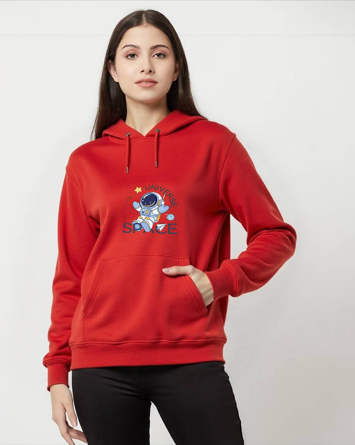 Ashkart Full Sleeve Graphic Print Women Sweatshirt