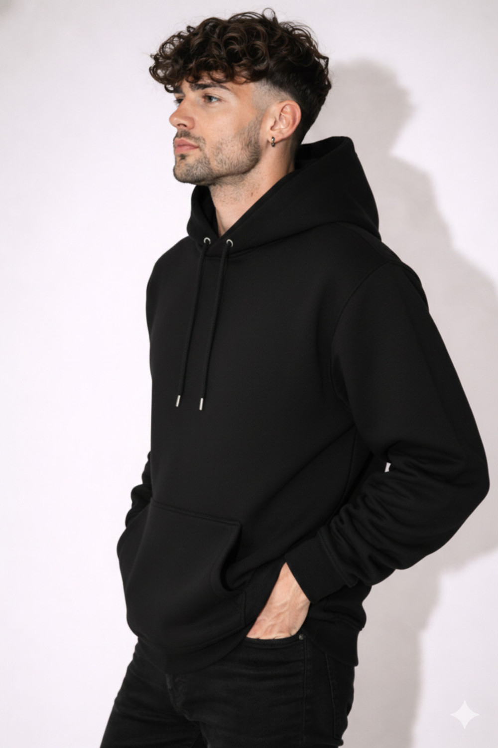 Image of SMAN Full Sleeve Solid Men Sweatshirt