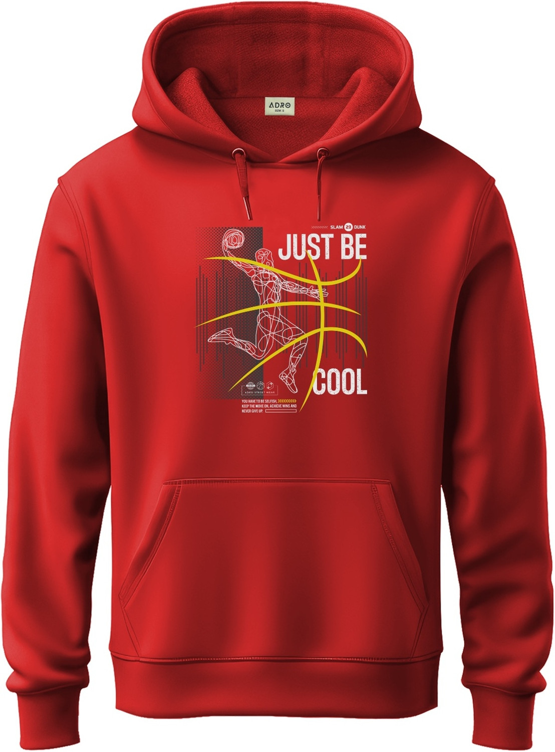 Image of ADRO Full Sleeve Graphic Print Men Sweatshirt