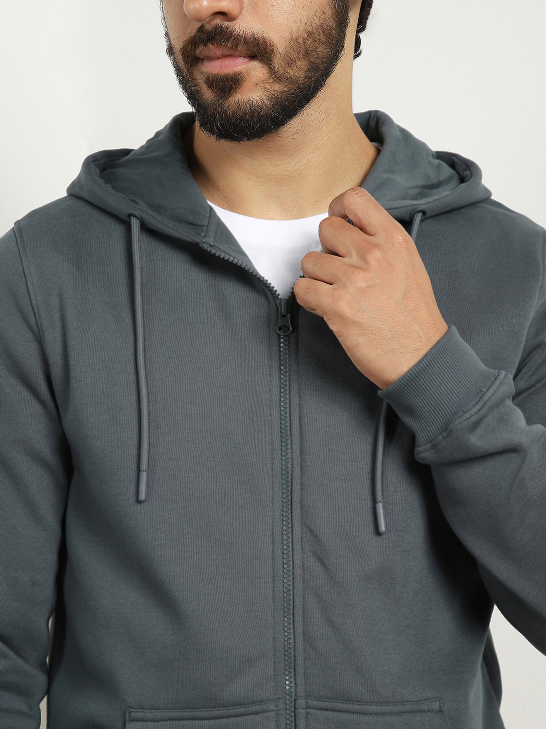 Image of NOBERO Full Sleeve Solid Men & Women Sweatshirt