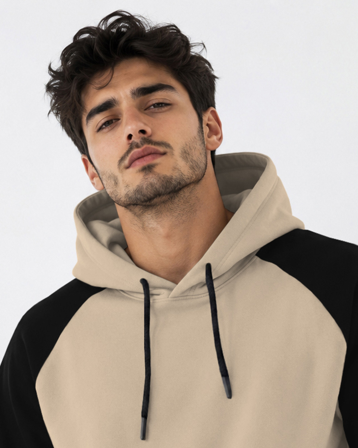 Image of TRIPR Full Sleeve Color Block Men Sweatshirt