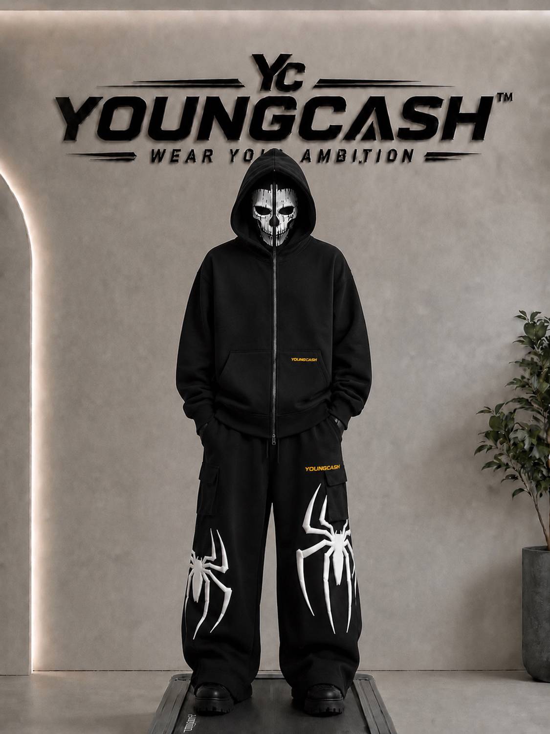 youngcash Full Sleeve Graphic Print Men Sweatshirt - Image 4