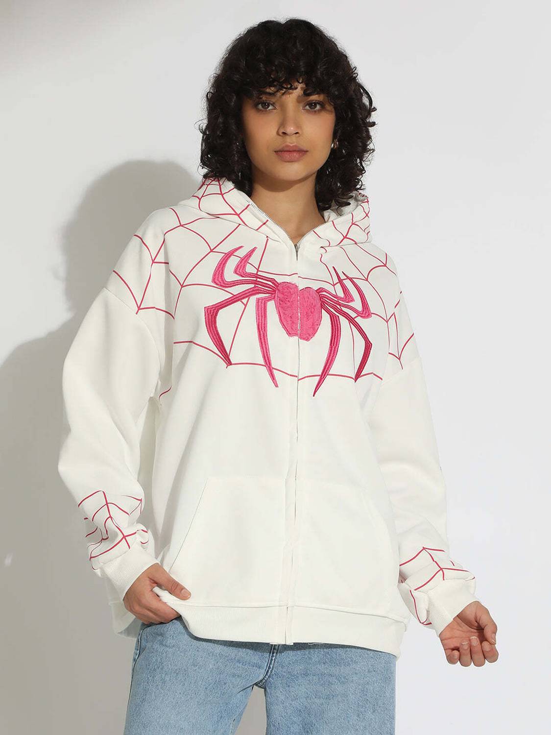 SHOWOFFFF Women Full Sleeve Graphic Print Sweatshirt - Image 2