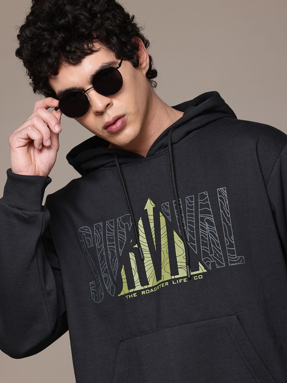 Image of Roadster Full Sleeve Printed Men Sweatshirt