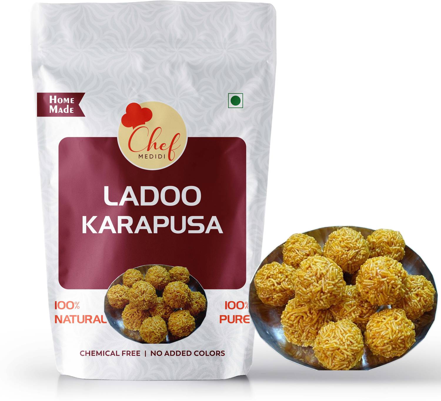 Chef Medidi Sanna Karrappusa Ladoo | Jaggery Sev Laddu| Karakajjam కరపుస లడ్డు