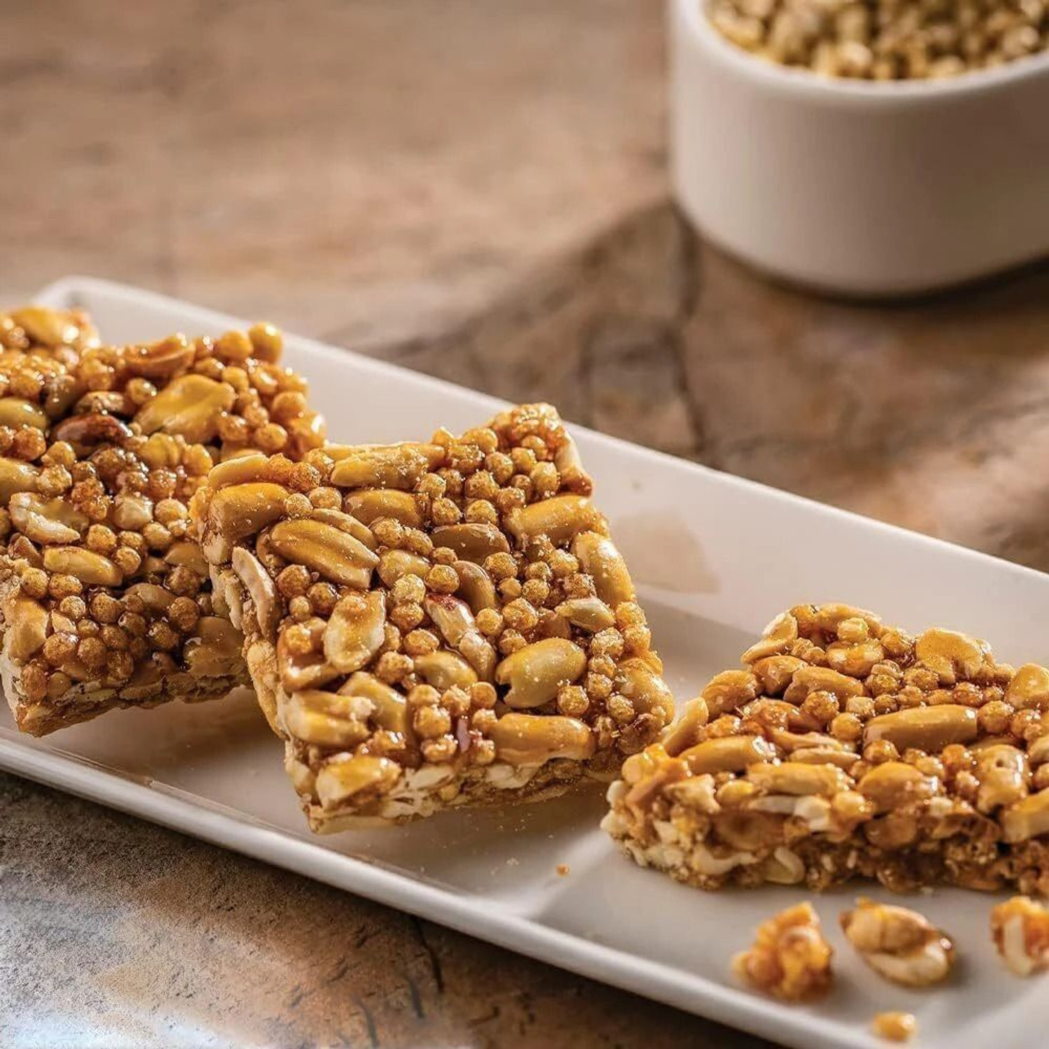 Image of TROOGOOD Original Millet Chikki | Packed with Fibre and Protein! High-Energy Snack Bar | Box
