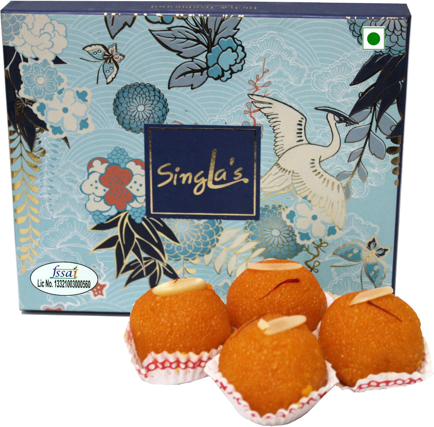 singla's Motichoor Laddu 500grm, Delicious Mithai Sweets Ladoo