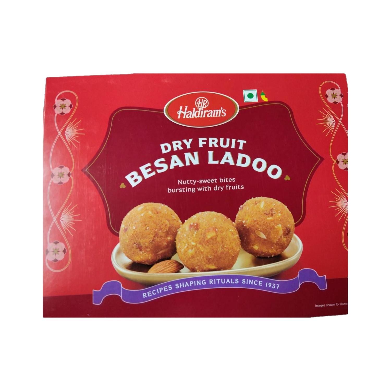 Image of Haldiram's Dry Fruit Besan Ladoo Carton