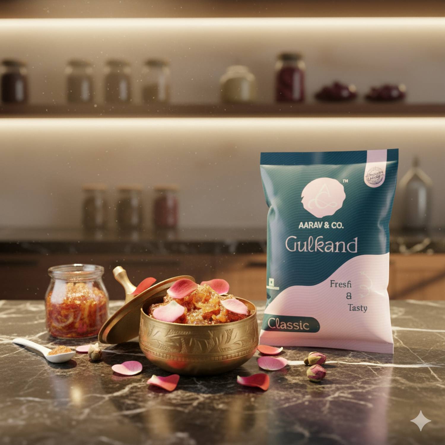Aarav & Co. GULKAND CLASSIC ROSE Mouth Freshener