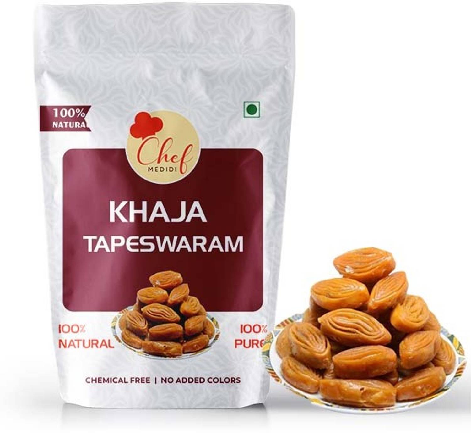 Chef Medidi Tapeswaram Madatha Kaja Traditional Indian Sweet, Telugu Khaja