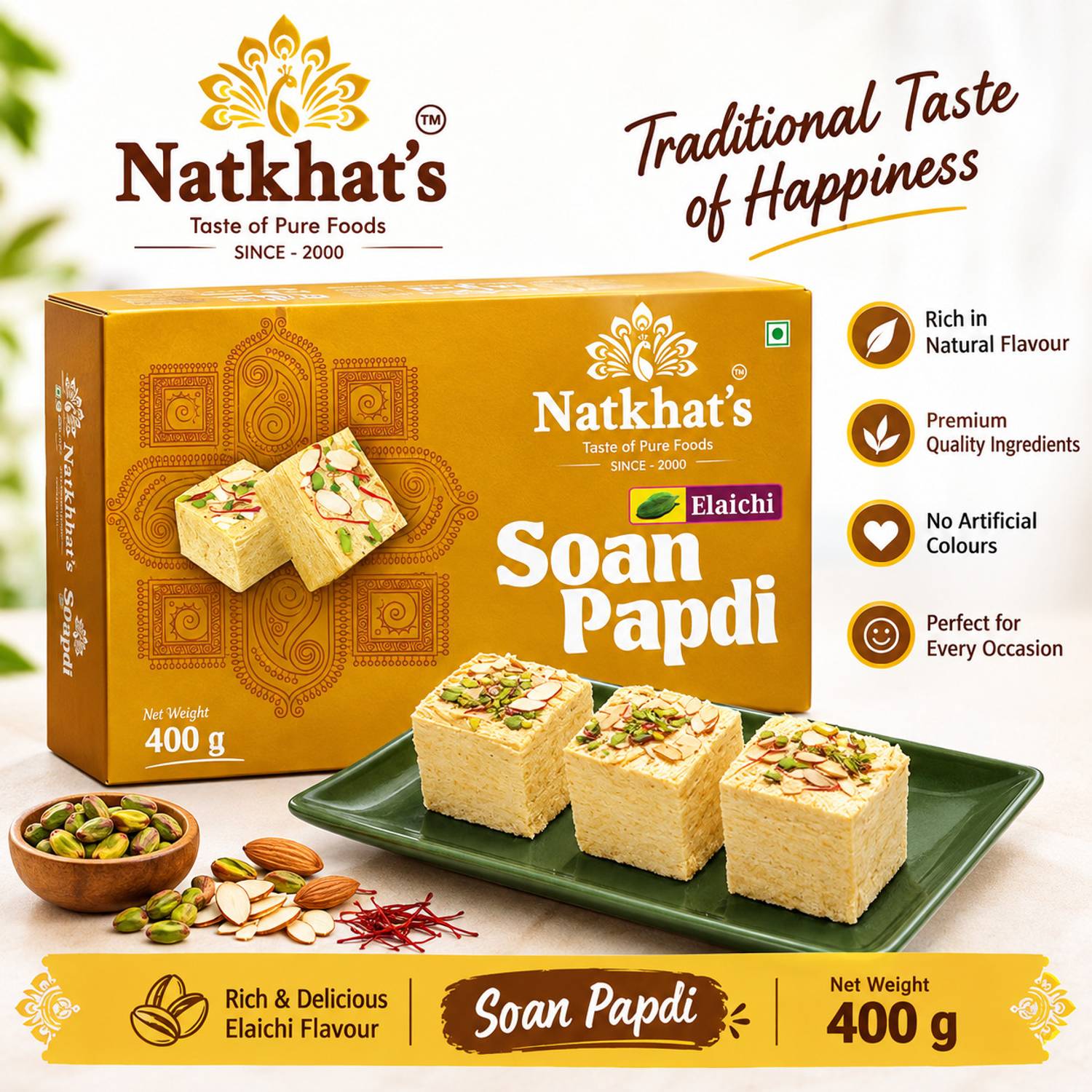 NATKHAT'S Soan Papdi