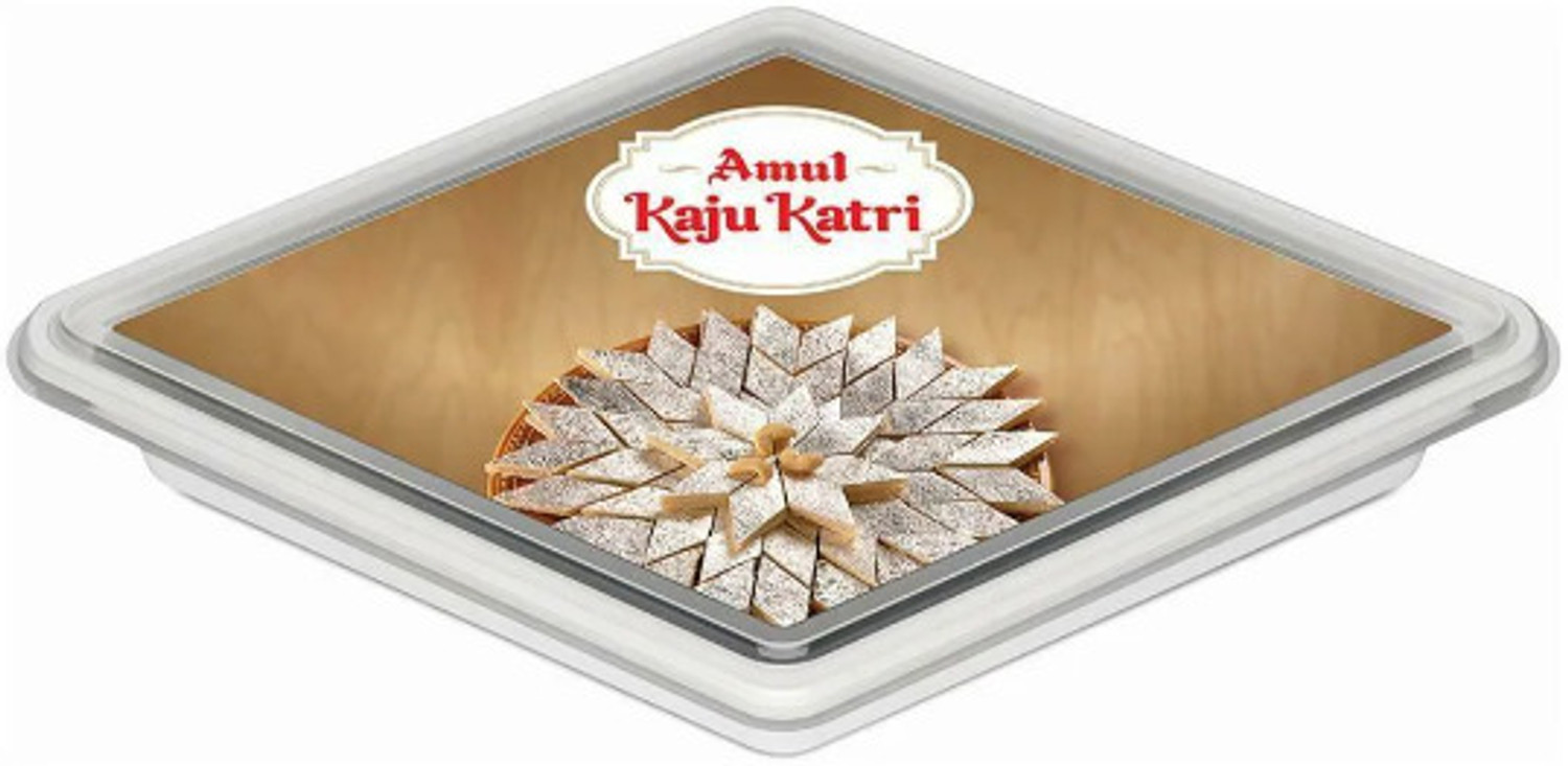 Image of Amul Kaju Katli | Premium Cashew Fudge | 200g | Rich, Smooth & Delicious