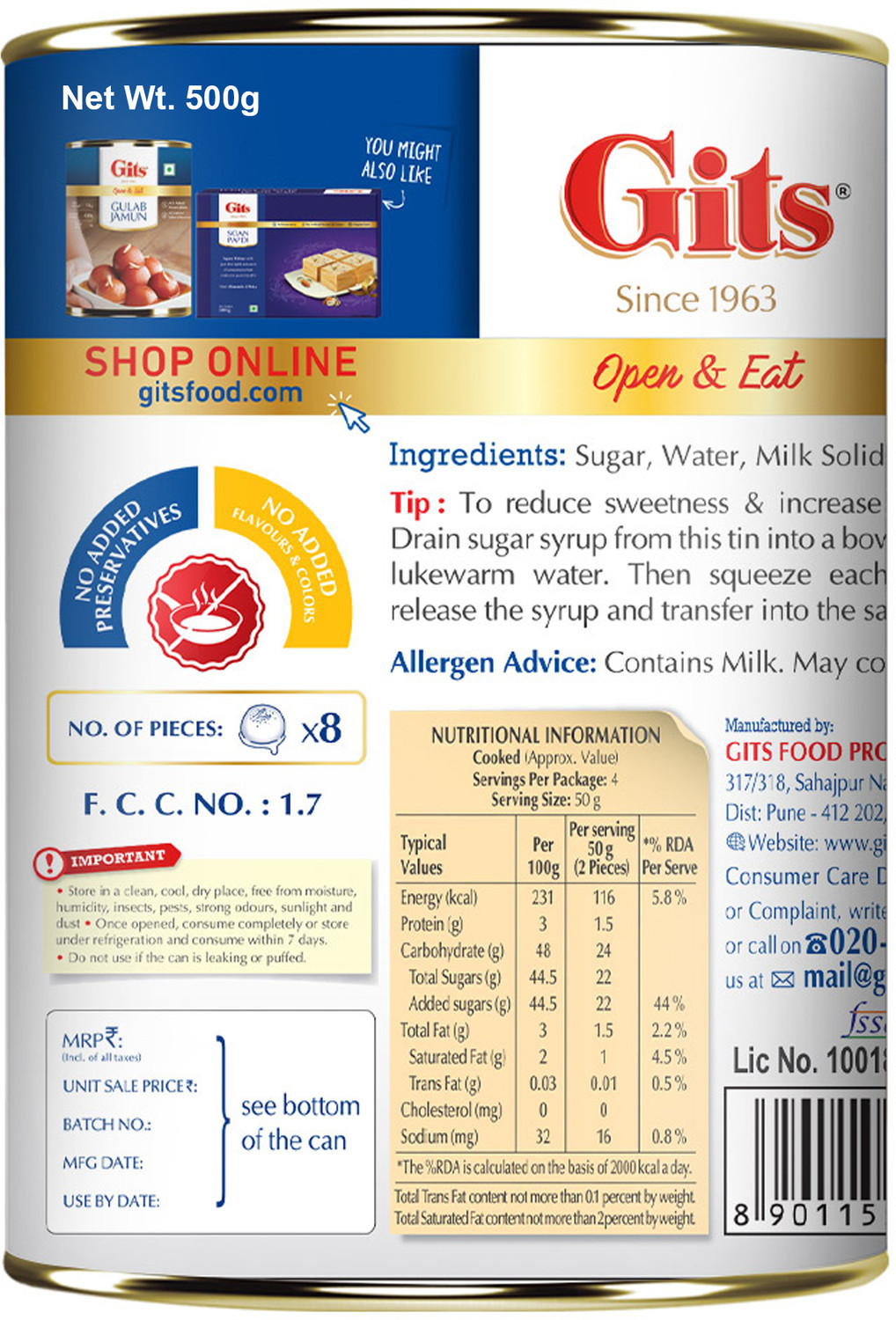 Image of Gits Rasgulla