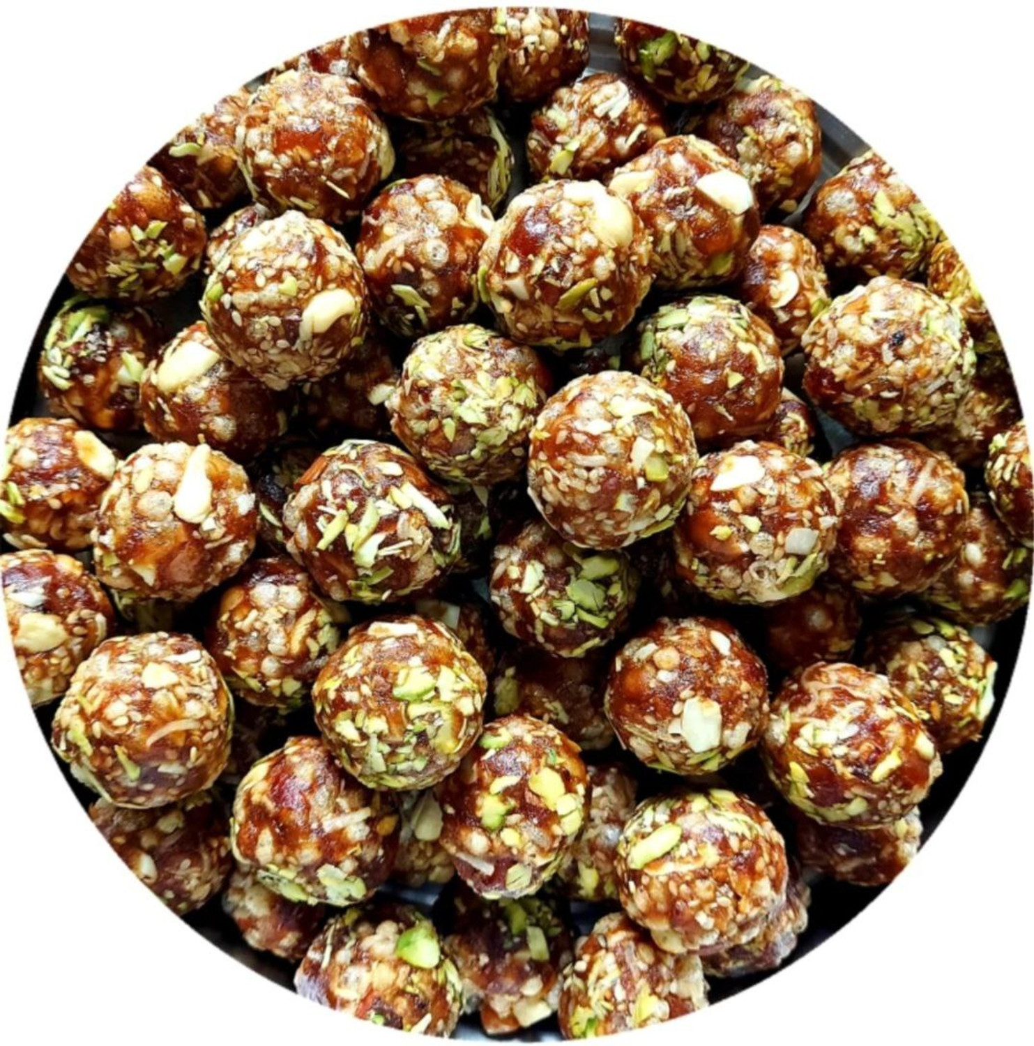 Image of DARSHIK ENTERPRISES gond khajoor laddu| gond dry fruits laddu|no sugar|no preservatives