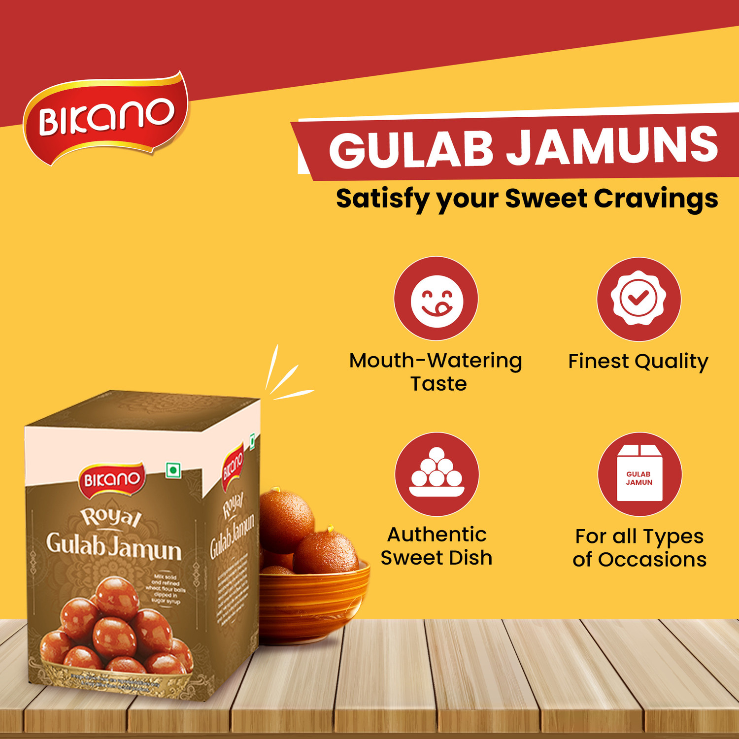 Image of Bikano Royal Gulab Jamun Box