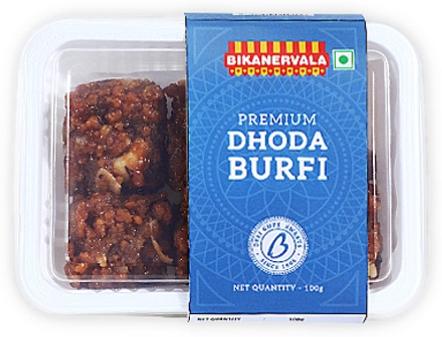 Image of Bikanervala Dhoda Burfi Premium (Desi Ghee) Box