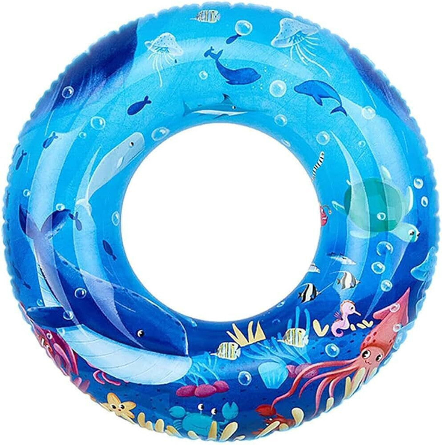 Image of Lebami Swimming Kit For Kids Boys With Costume, Goggles, Cap, Tube & Pool Accessories Printed Boys Swimsuit