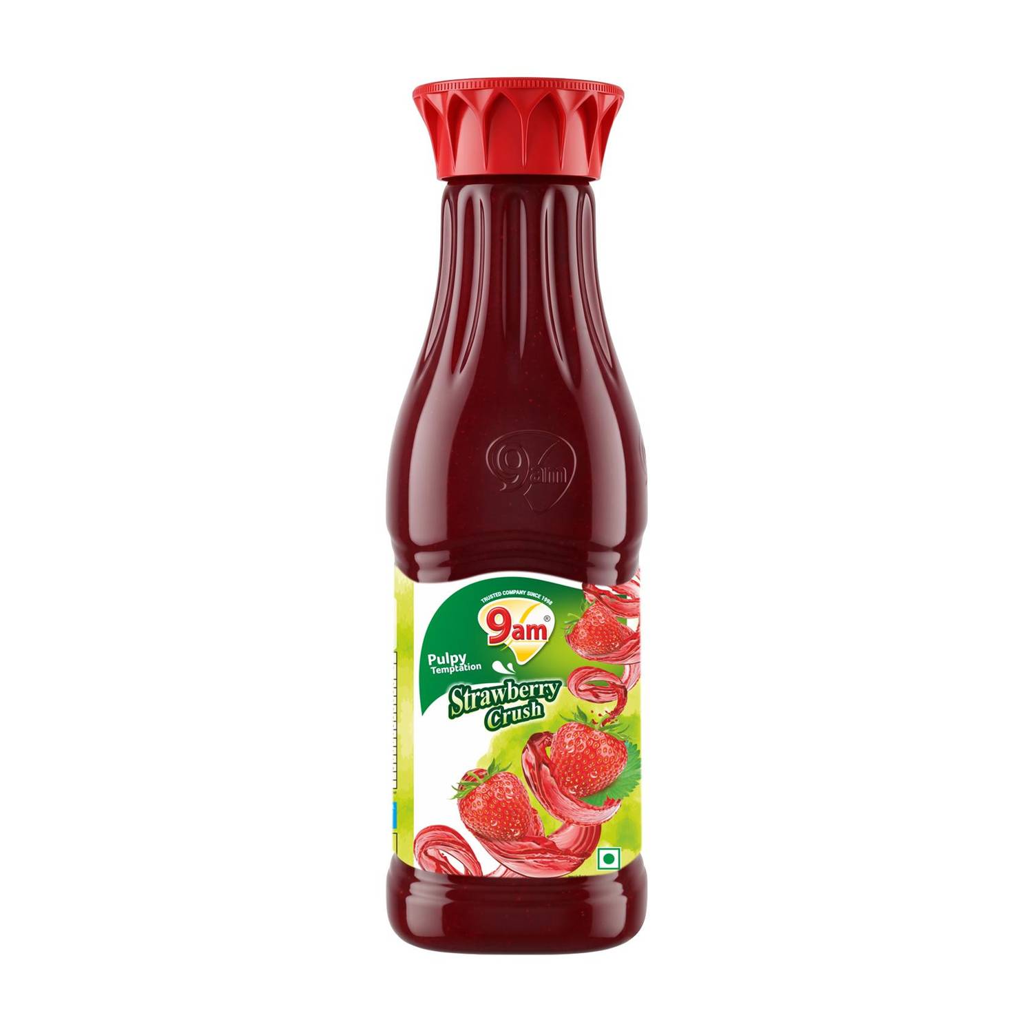 9am Strawberry Crush Drink| Ready to Mix | Refreshing Juice Strawberry