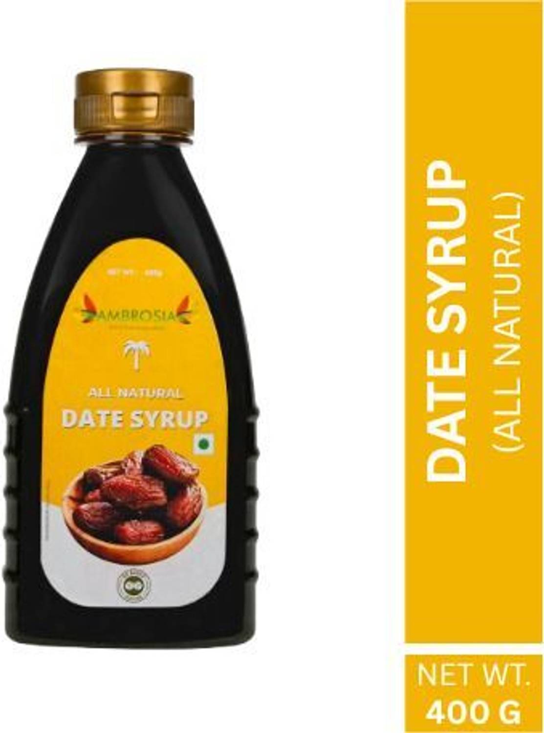 AMBROSIA Date Syrup Pure & Natural Sweetener Sweet