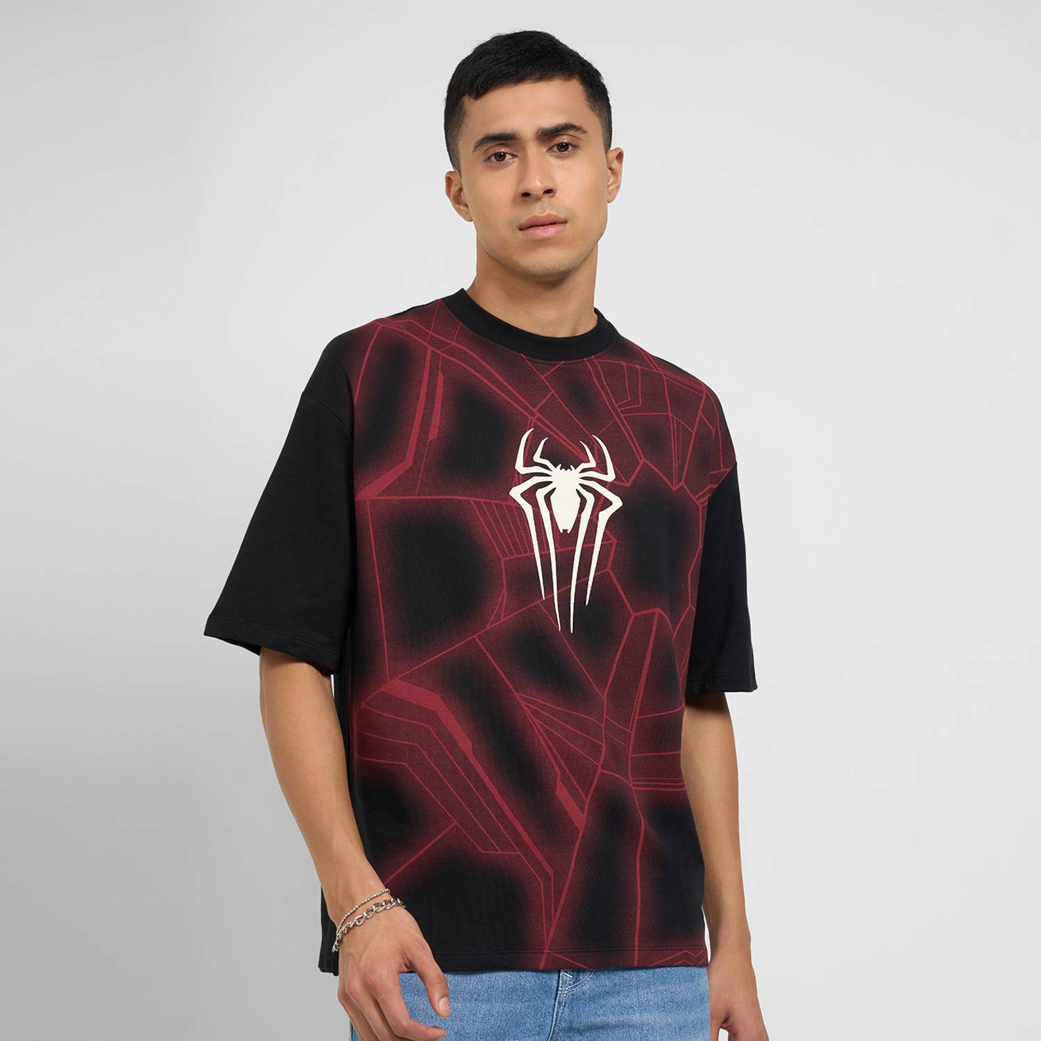 SF Jeans by Pantaloons Black T-Shirt - Image 1