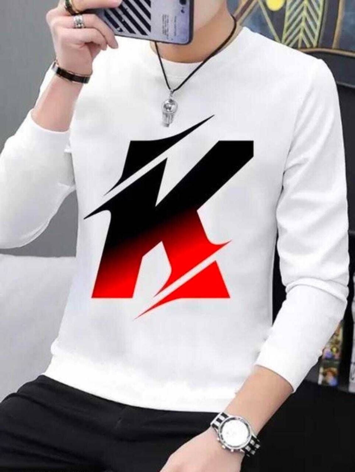 ERAGON FASHION Printed Men Round Neck White T-Shirt