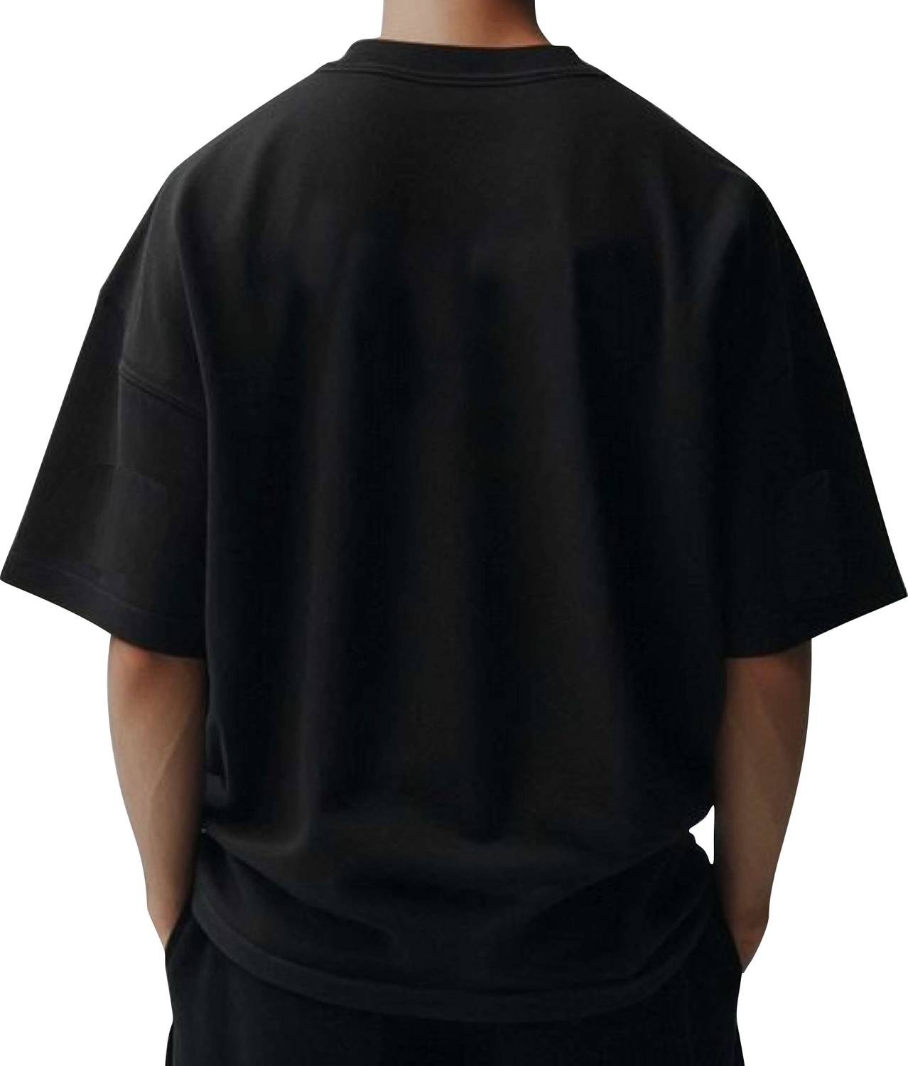 Smosh Black Men's Round Neck T-Shirt - Image 3