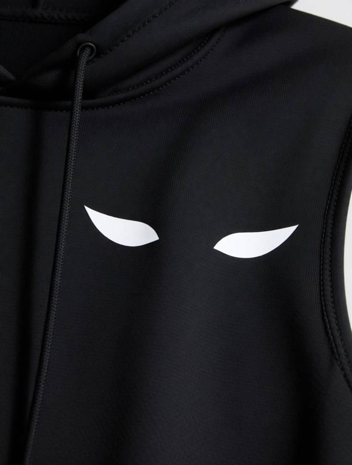 Mundali Men Hooded Neck Black T-Shirt - Image 4