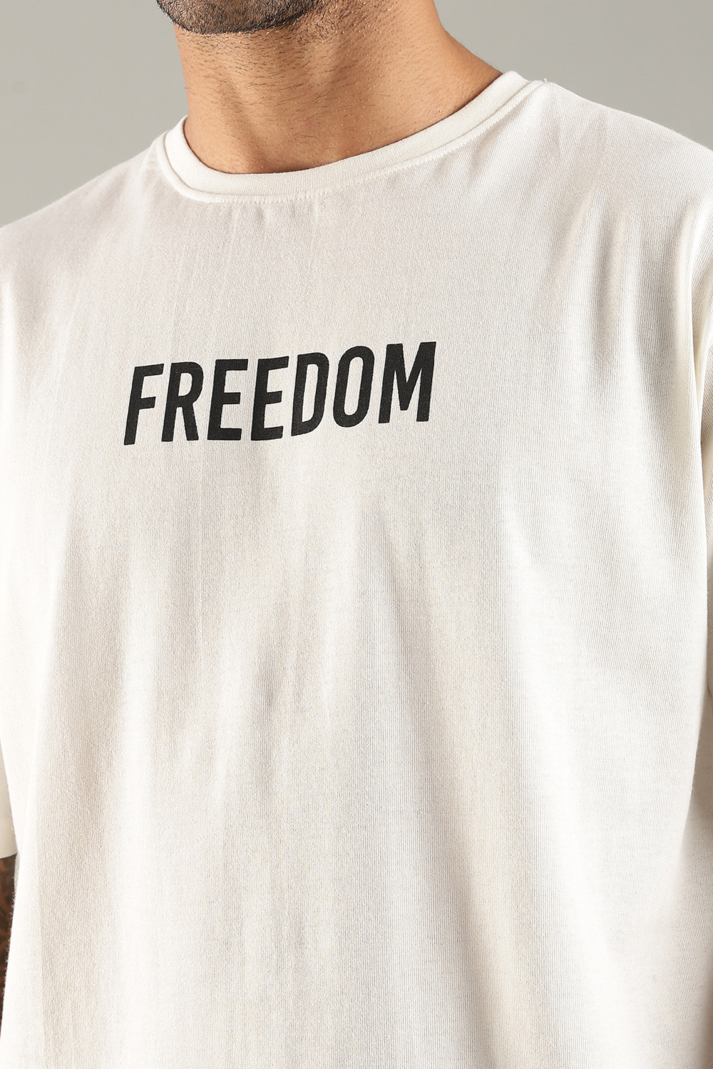 Image of Smosh Printed Men Round Neck White T-Shirt