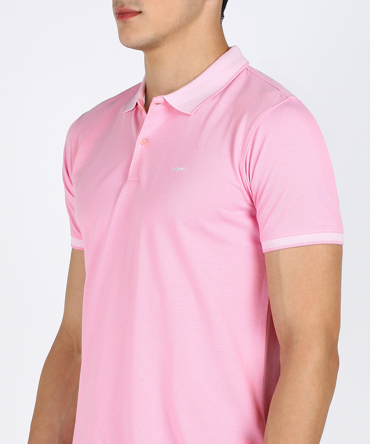 Image of PARK AVENUE Solid Men Polo Neck Red T-Shirt