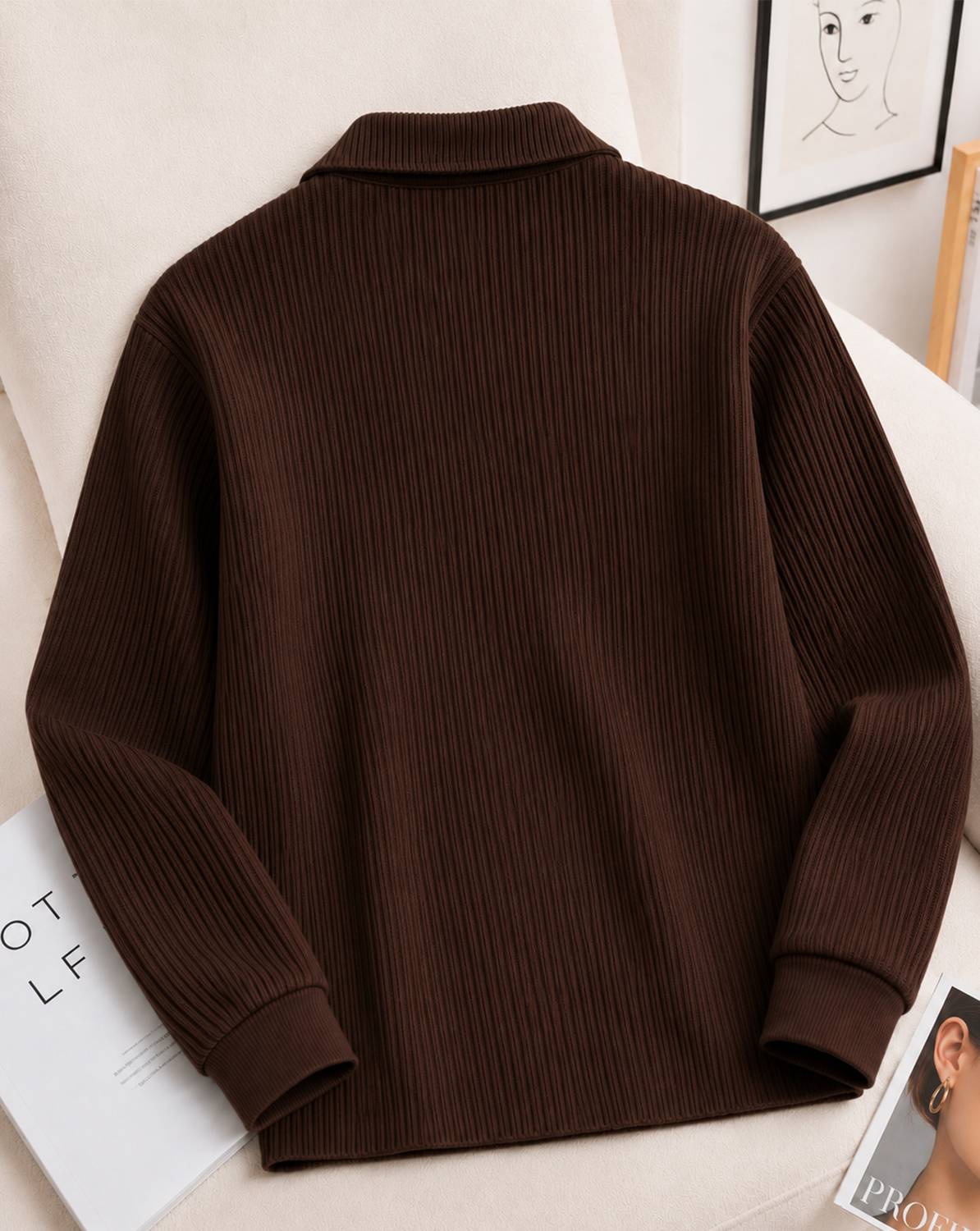 AOOSH Full Sleeve Men Sweatshirt - Image 2