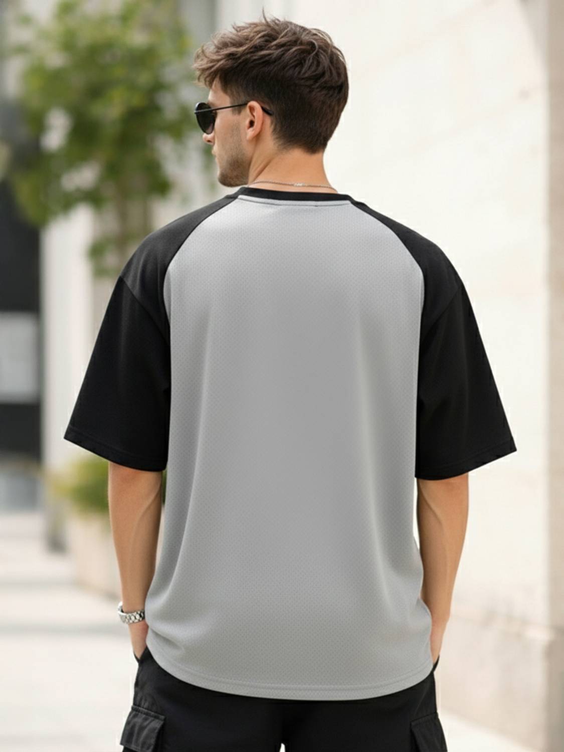 Leotude Multicolor Men's Round Neck T-Shirt - Image 3