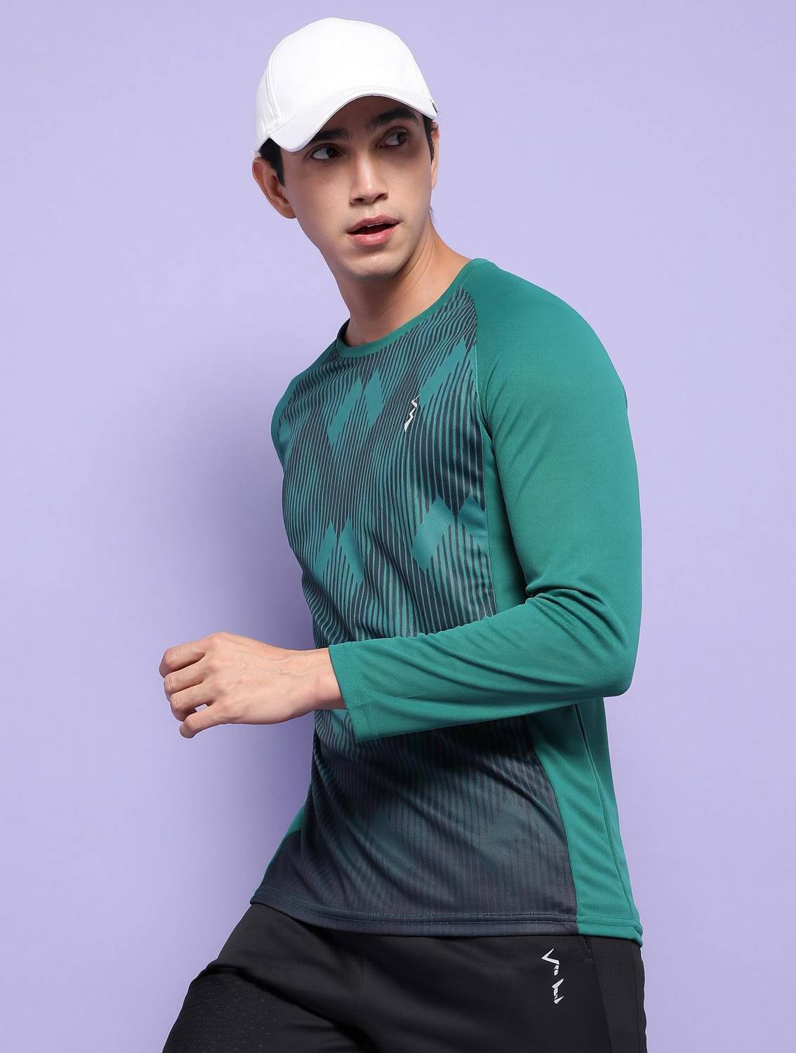 CAHOOT Graphic Print Men Round Neck Green T-Shirt