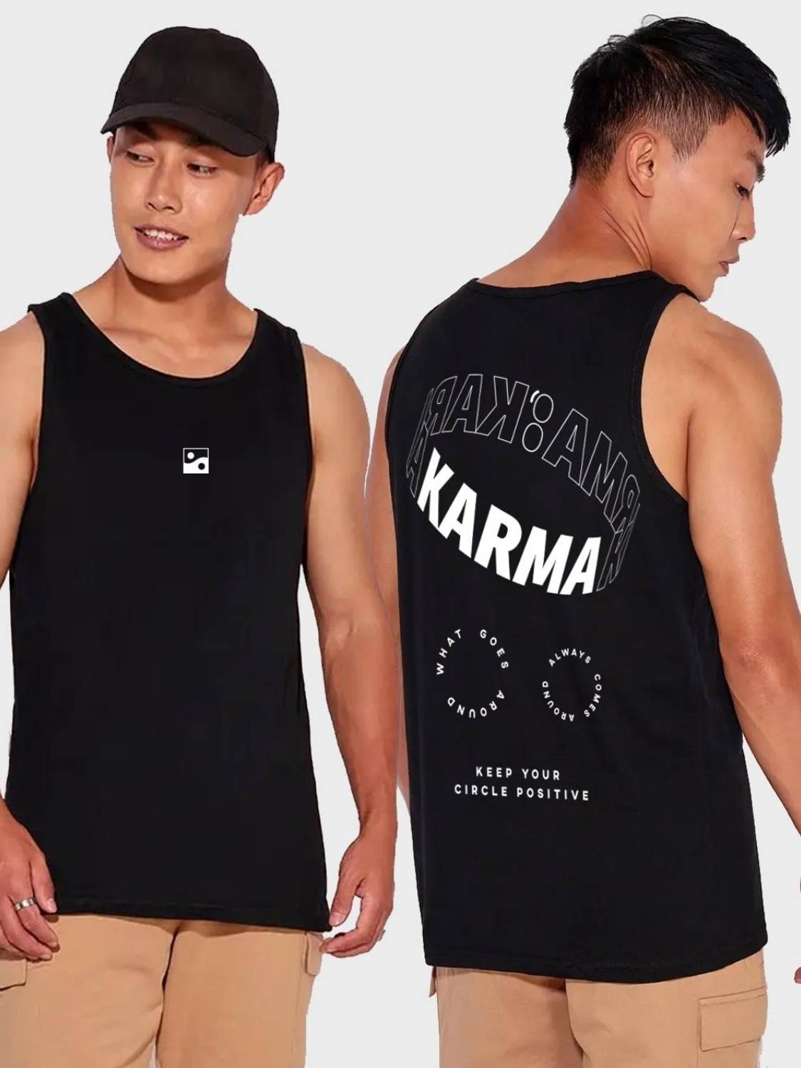 BEWAKOOF Typography Men Round Neck Black T-Shirt
