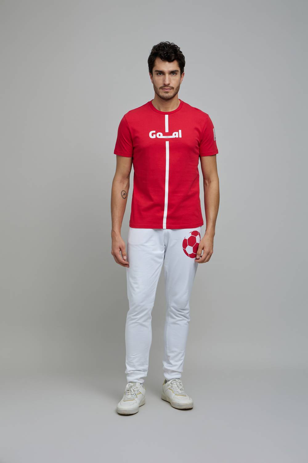 Celio Printed Men Round Neck Red T-Shirt