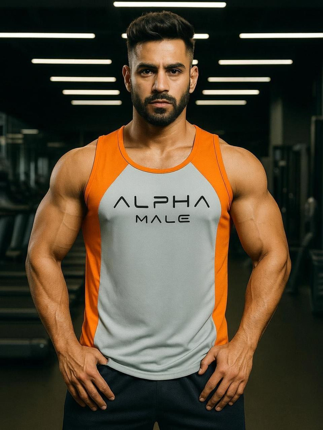 Image of dashzone Printed Men Round Neck Grey T-Shirt