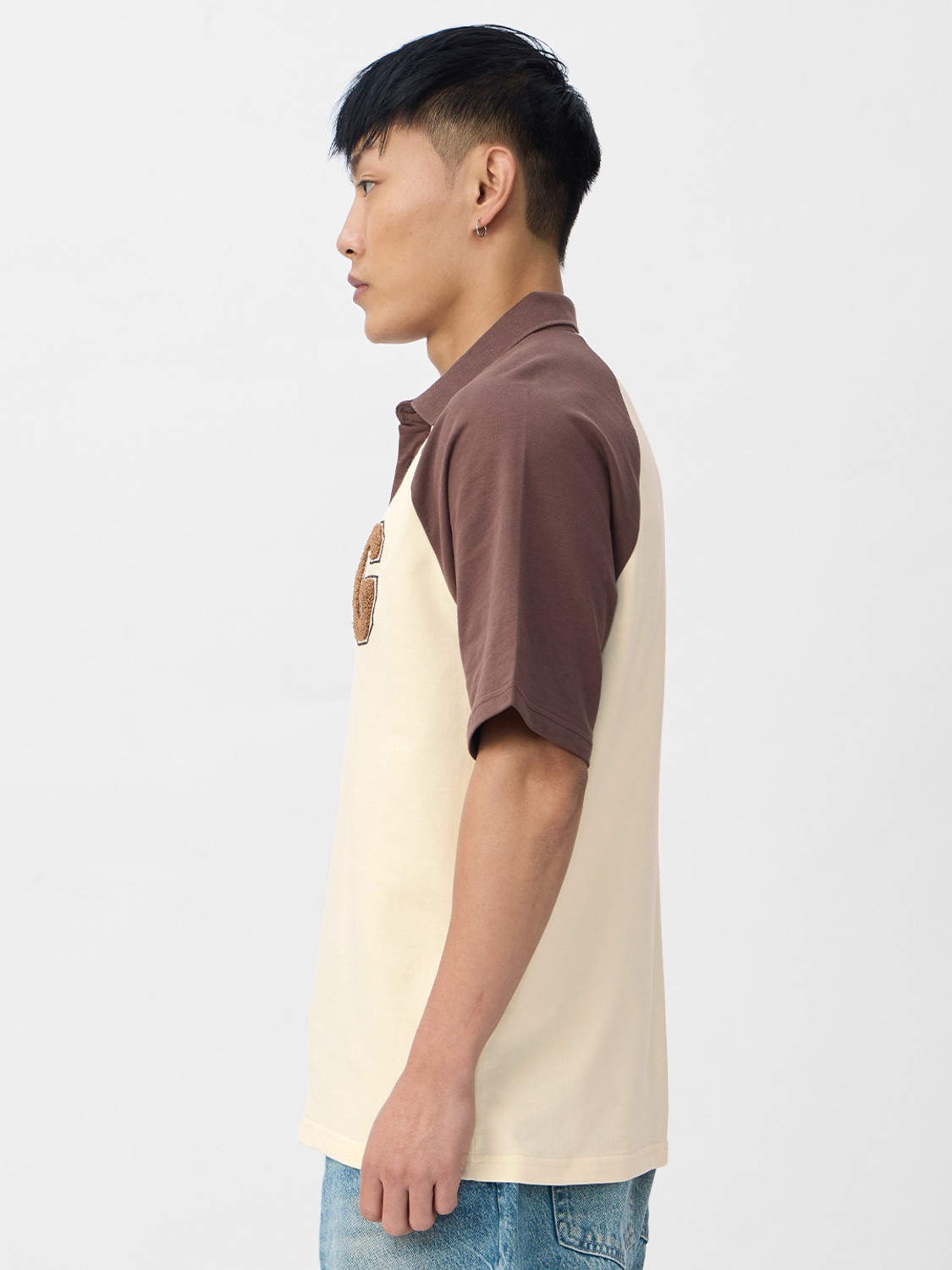 Image of The Souled Store Cartoon Men Polo Neck Multicolor T-Shirt