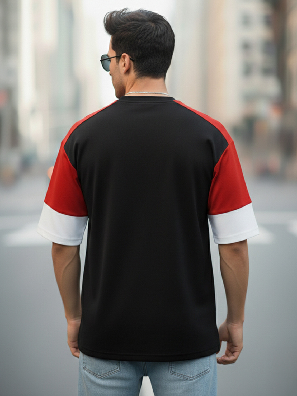 Image of Leotude Printed Men Round Neck Multicolor T-Shirt