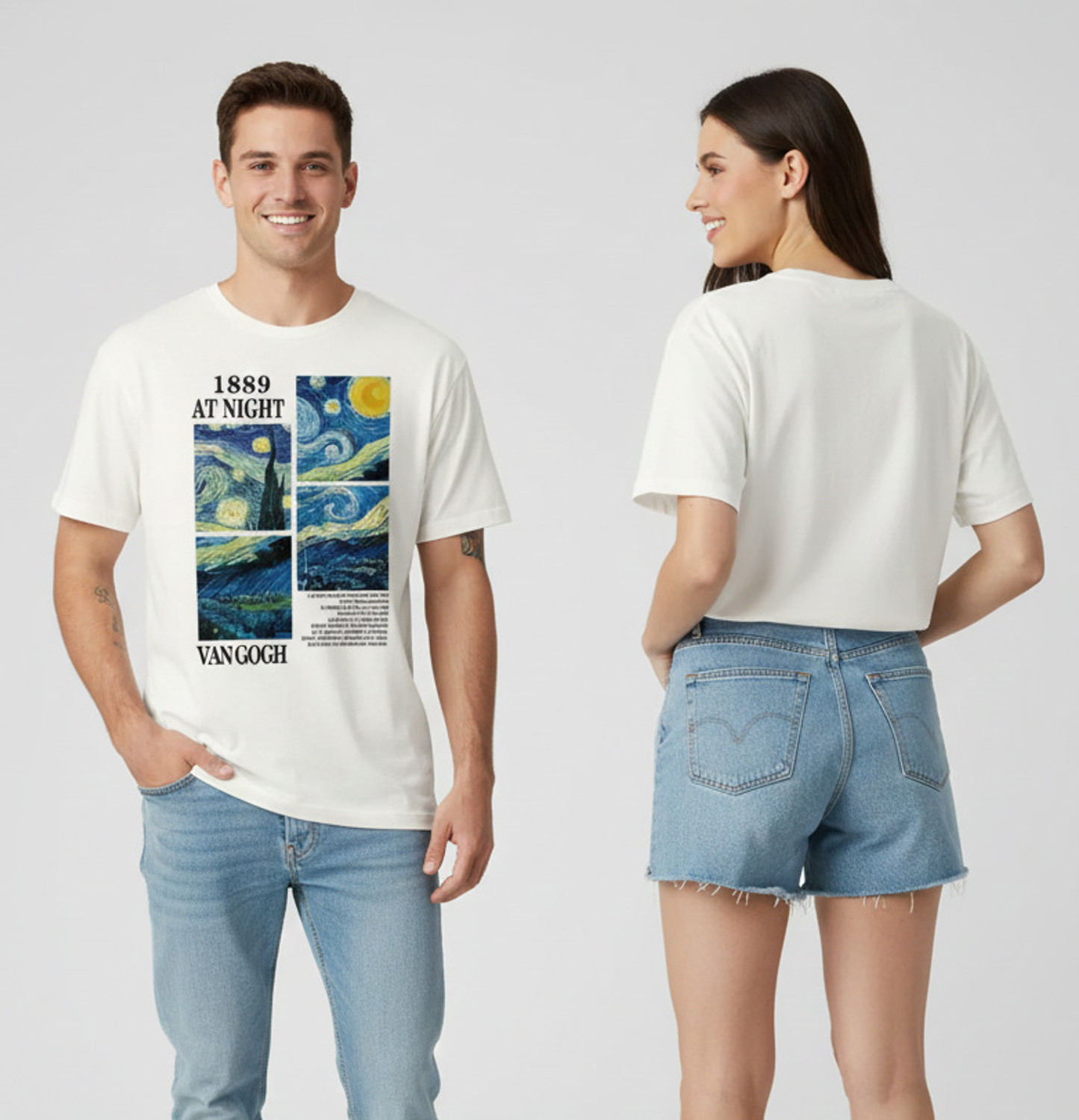 Image of Tee culture store Typography, Printed, Graphic Print Women Round Neck White T-Shirt