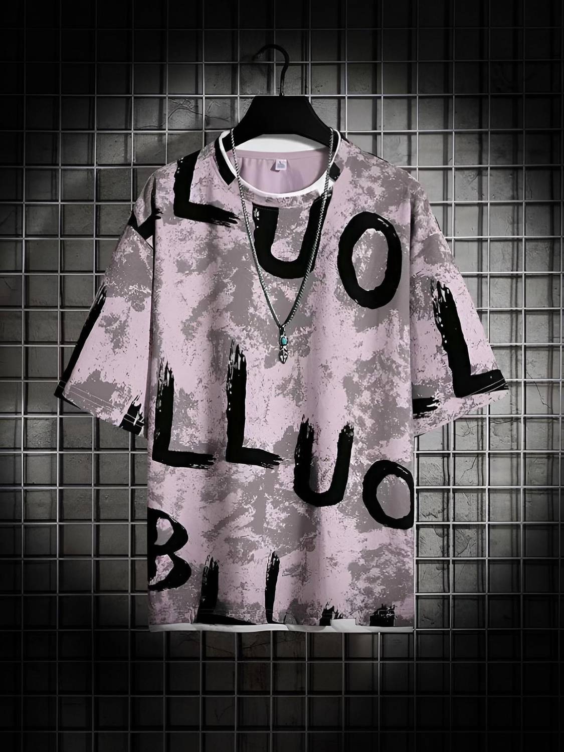 COTTONYMPERL Printed Men Round Neck Beige T-Shirt