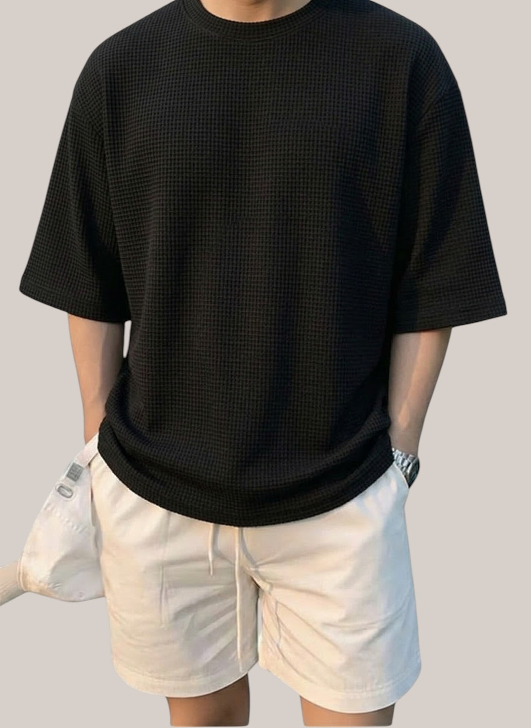 Image of Diversify Self Design Men Round Neck Multicolor T-Shirt