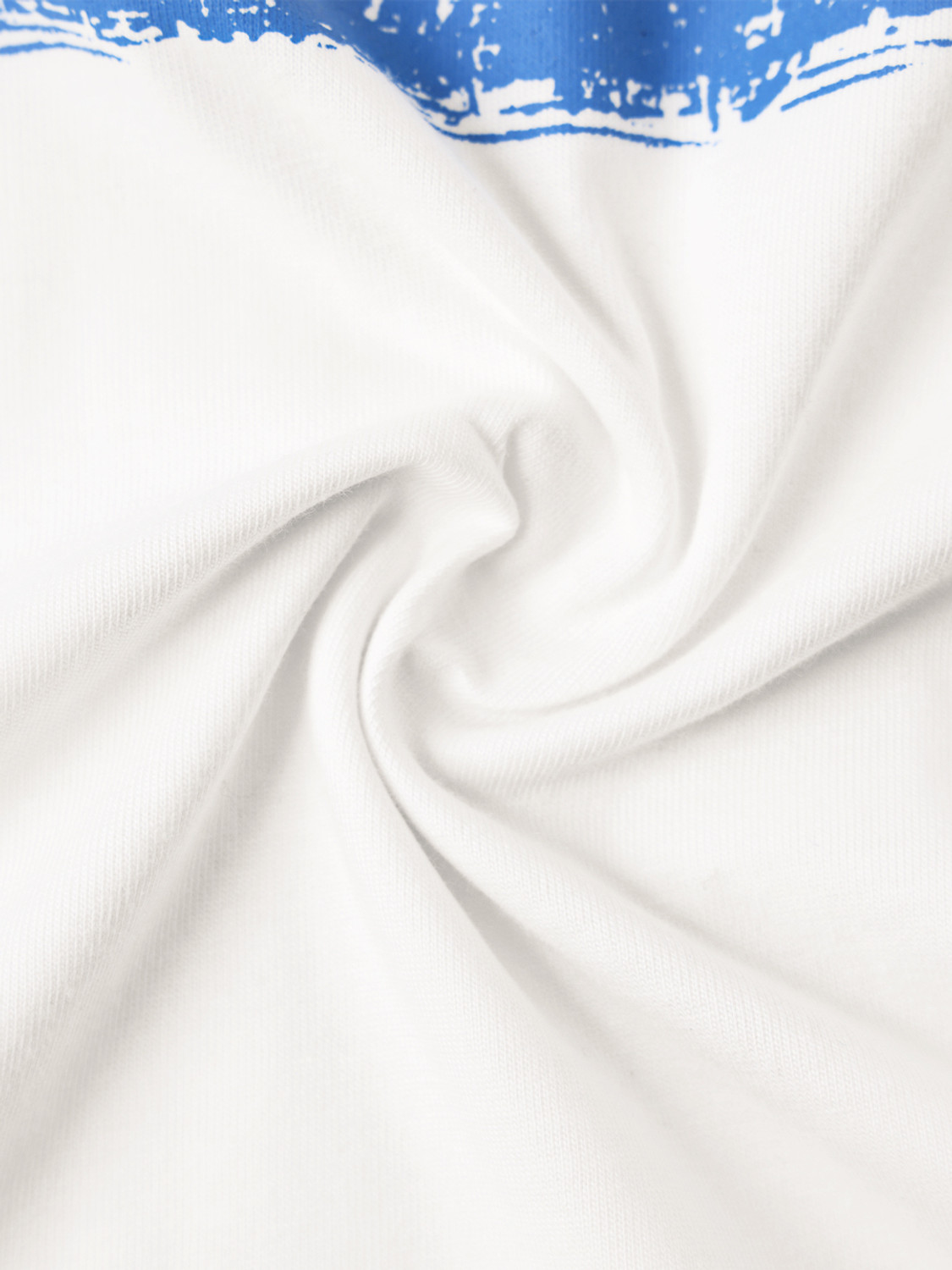 Image of The Souled Store Graphic Print Men Round Neck White T-Shirt